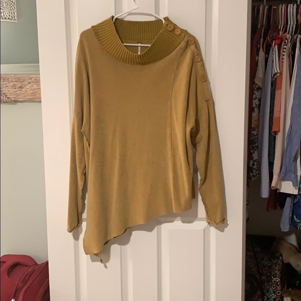 Free People Asymmetric Sweater